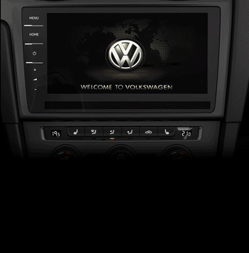 VW純正ナビ（ディスカバープロ）にリアモニター（後席用モニター）取付 
